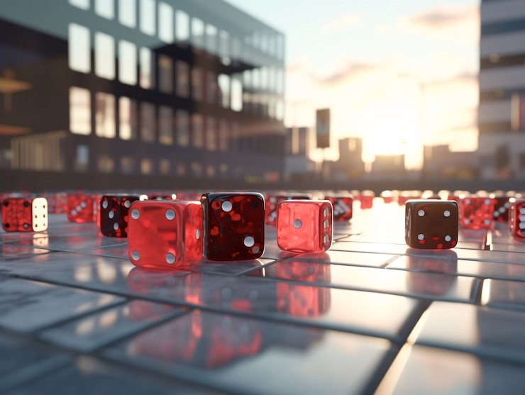 Sic Bo dice table broadcast from dewahub HD studio